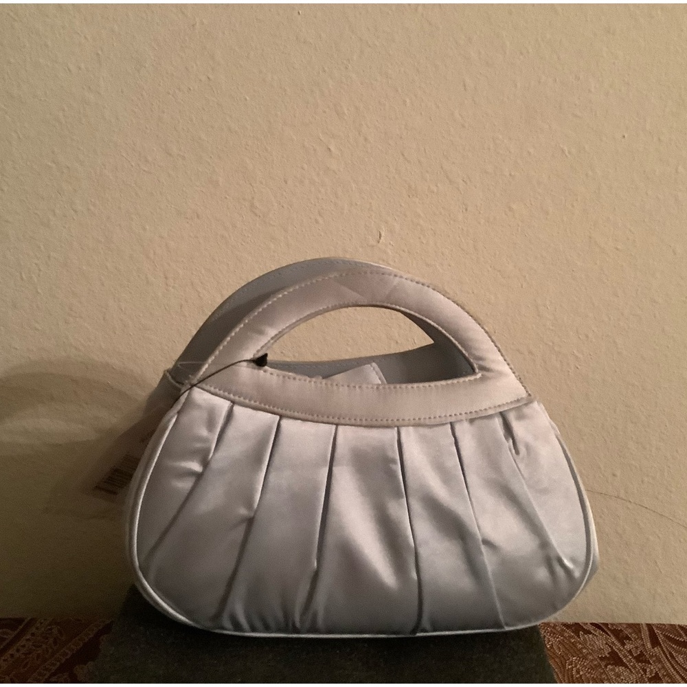 Bakers Turquoise Satin Handbag(Never Used)